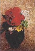 Odilon Redon, The red poppy